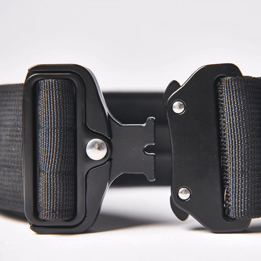 COLLARS | TACTICAL DOG COLLAR - BLACK 2"/5cm