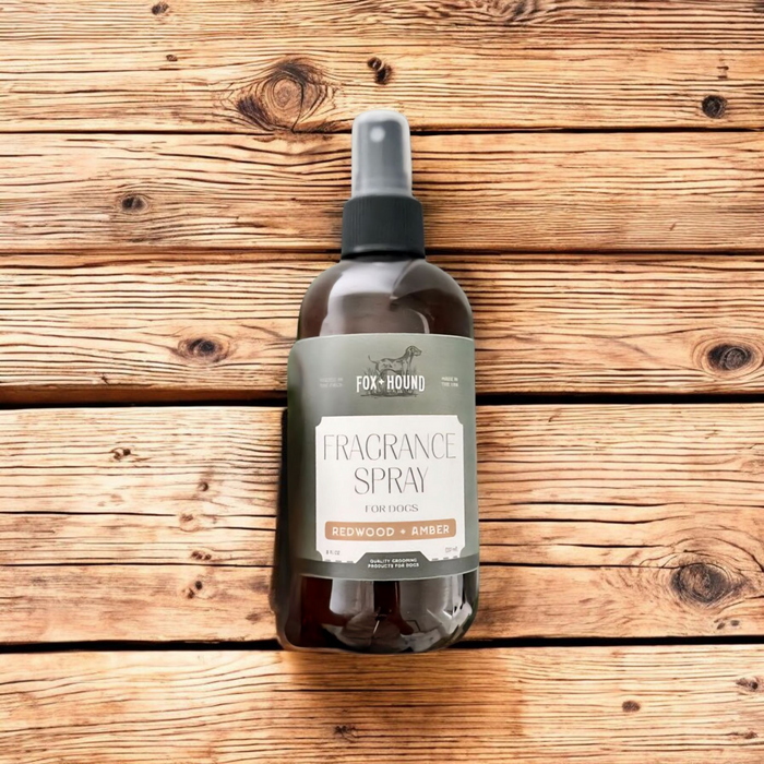 FRAGRANCE SPRAY FOR DOGS - FOX + HOUND REDWOOD AMBER