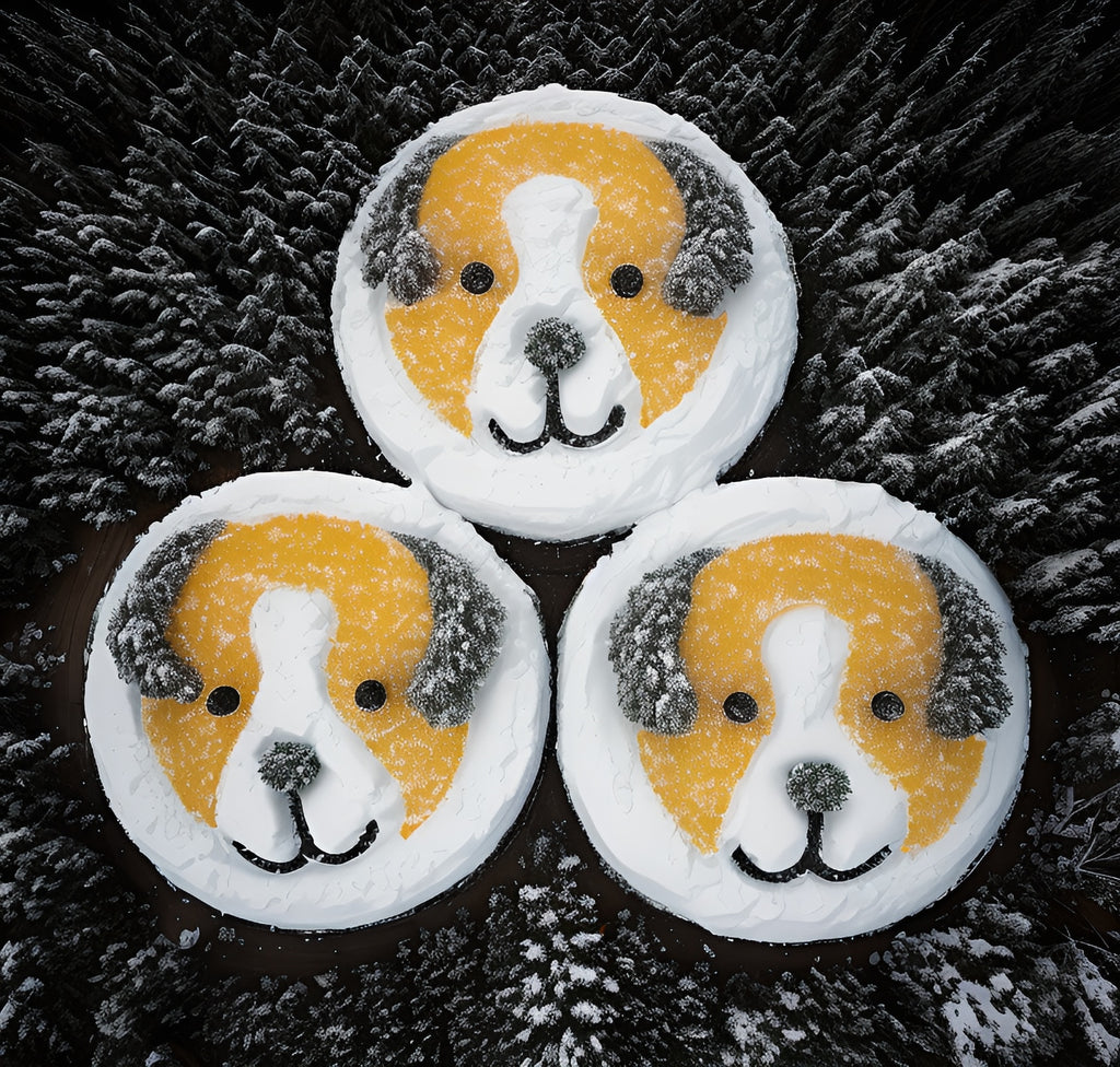 PUPPY-FACED HAND-FELTED LAUNDRY WOOL DRYER BALLS