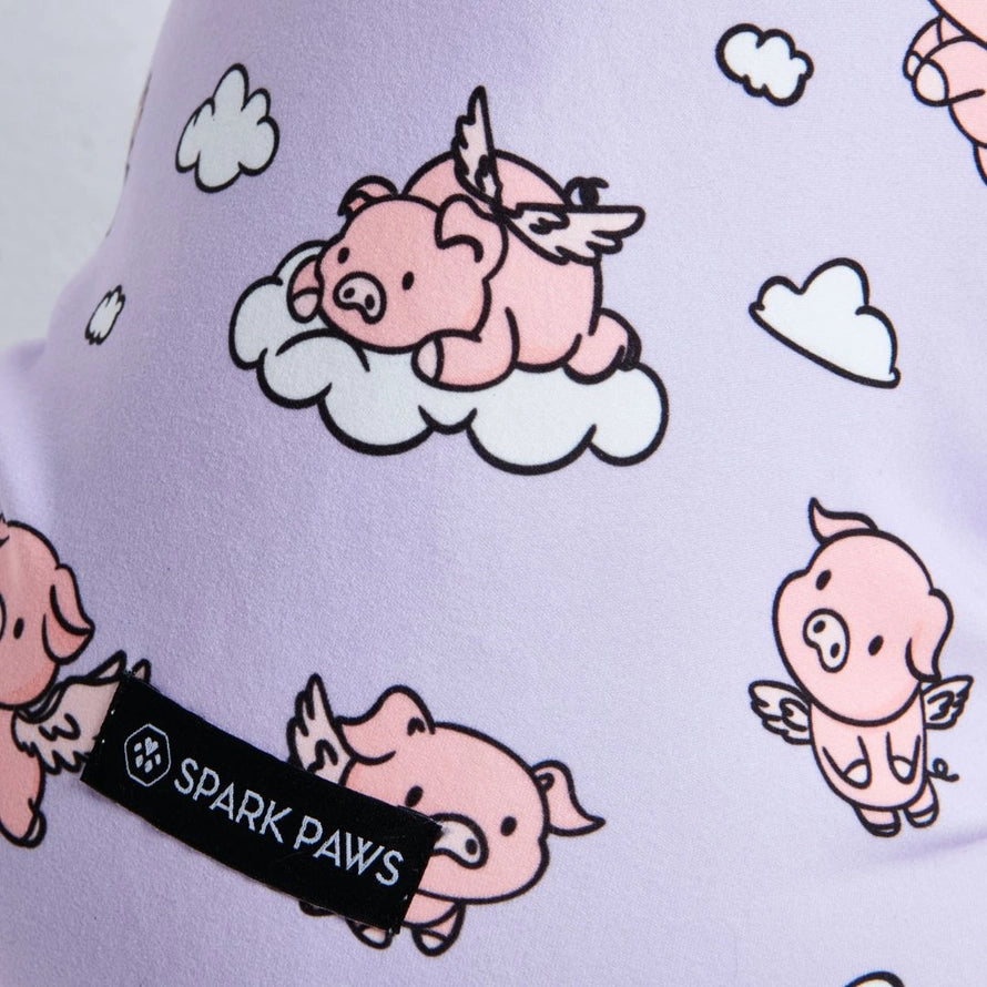 PAJAMAS | WHEN PIGS FLY PINK DOG PAJAMAS