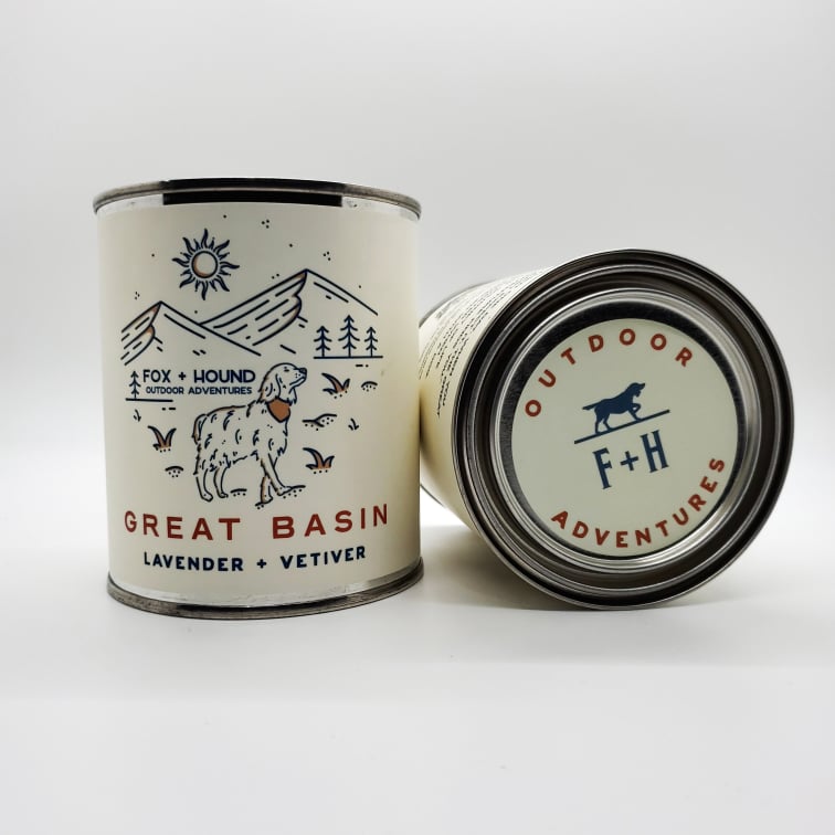 Fox + Hound National Park Series Great Basin Soy Candle Outdoor Adventures