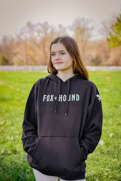 Fox discount hoodie black