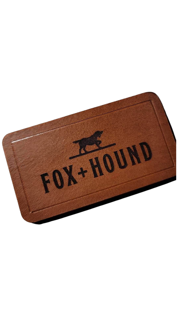 Fox + Hound Leather Patches *Free US Shipping*