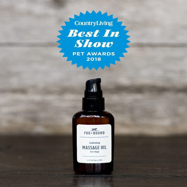 Massage Oil For Dogs Calming Massage Oil Fox + Hound