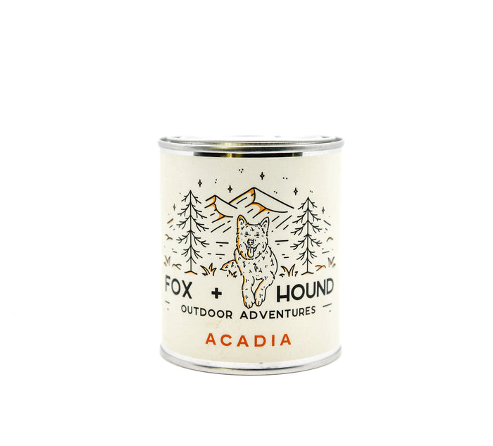 Fox + Hound National Park Series Acadia Soy Candle Outdoor Adventures
