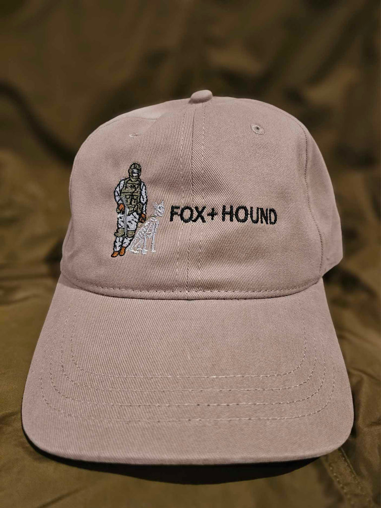 Fox + Hound Classic Low Profile Twill Cap Khaki Military K9 - One Size Fits All