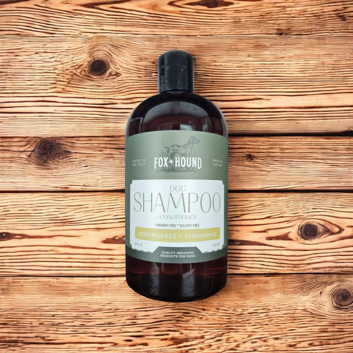 DOG SHAMPOO + CONDITIONER FOX + HOUND LEMONGRASS & CHAMOMILE