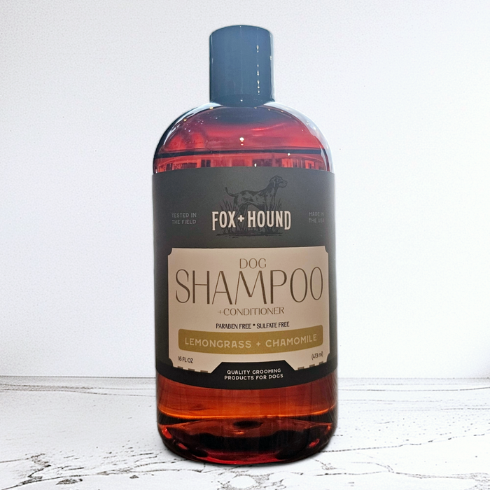 DOG SHAMPOO + CONDITIONER FOX + HOUND LEMONGRASS & CHAMOMILE