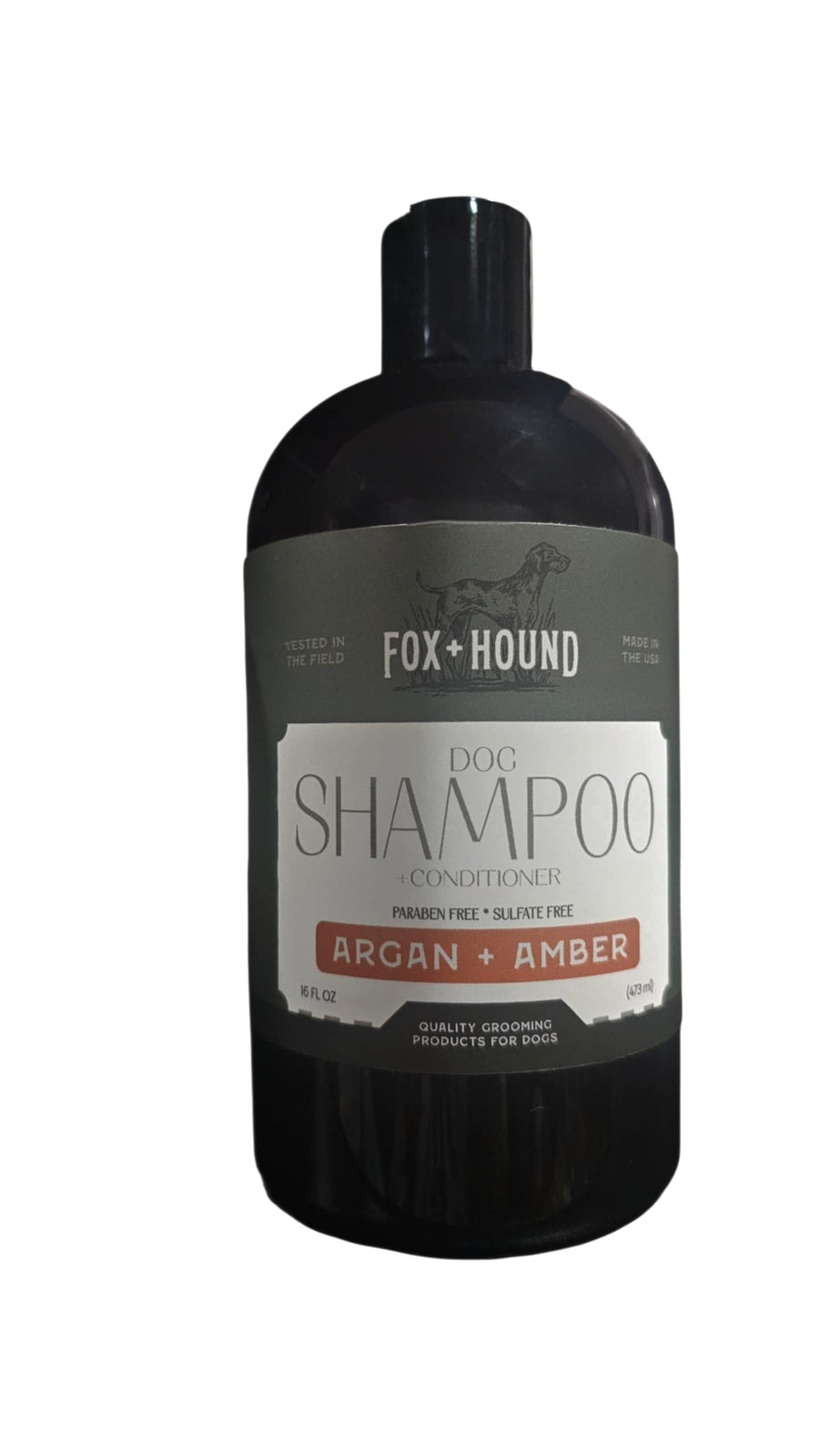 DOG SHAMPOO + CONDITIONER FOX + HOUND ARGAN & AMBER