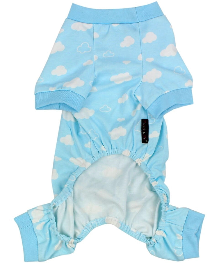 PAJAMAS | BLUE CLOUD DOG PAJAMAS