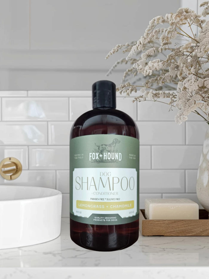 DOG SHAMPOO + CONDITIONER FOX + HOUND LEMONGRASS & CHAMOMILE