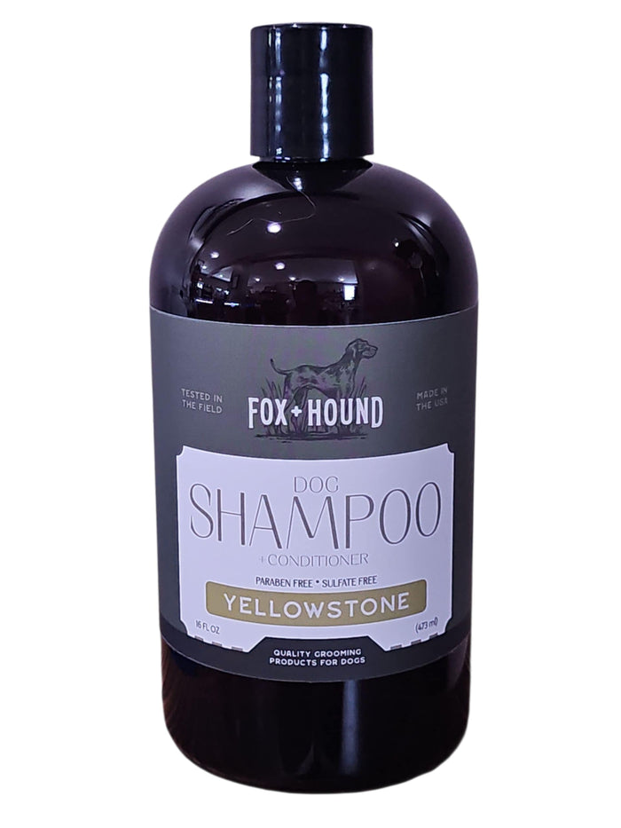 DOG SHAMPOO + CONDITIONER FOX + HOUND YELLOWSTONE National Park Series