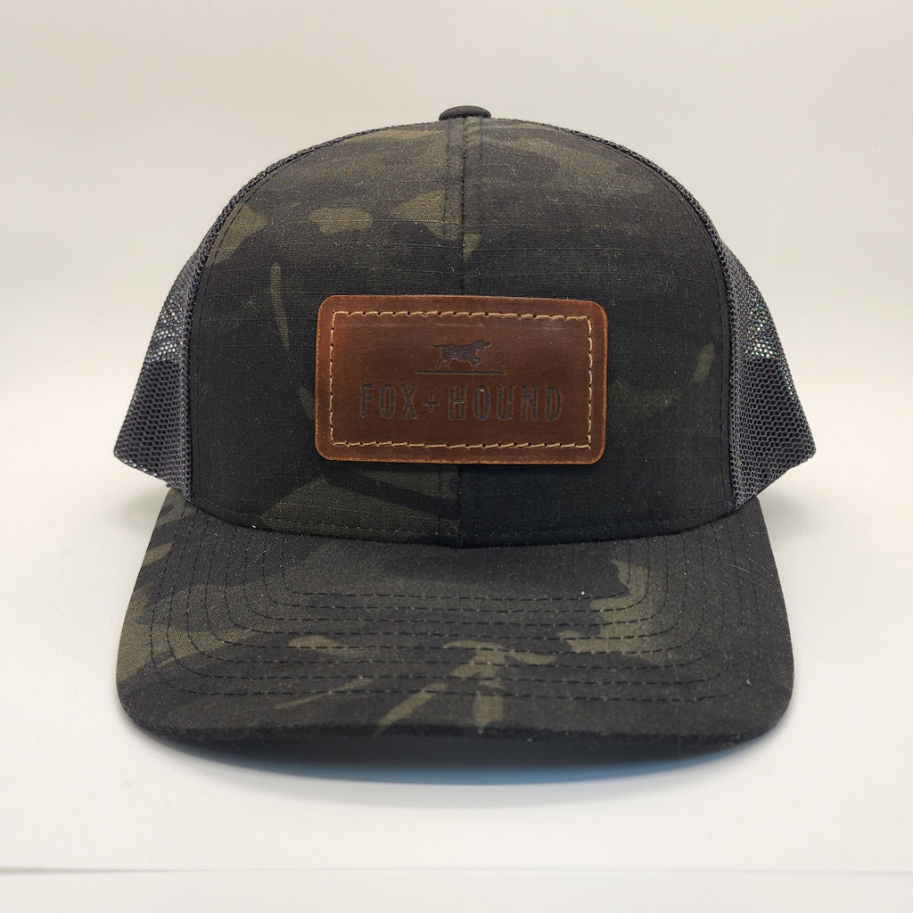 Hat - Black Camo Trucker Hat