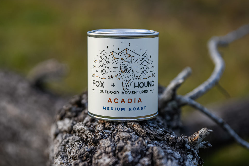 Fox + Hound Outdoor Adventures Acadia Coffee Medium Roast National Parks Series