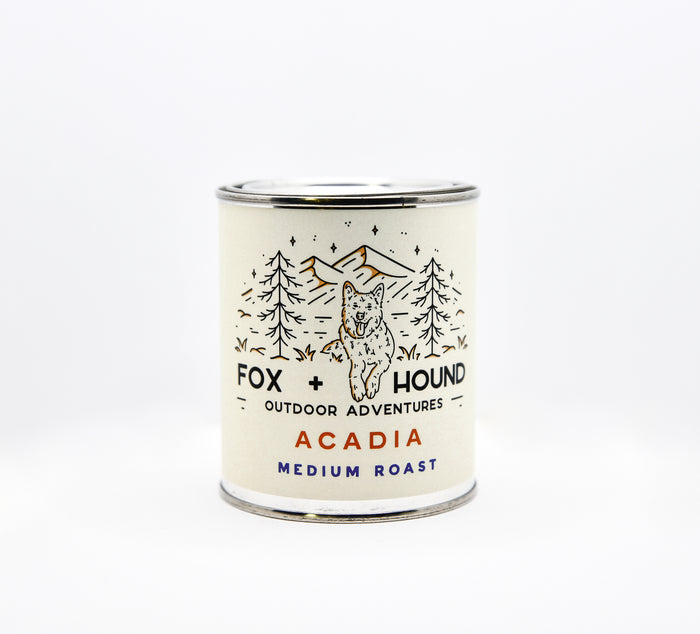 Fox + Hound Outdoor Adventures Acadia Coffee Medium Roast National Parks Series