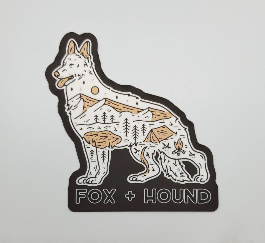 Fox + Hound Outdoor Adventures Sticker - Free Shipping